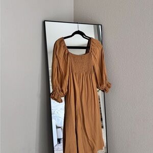 O.P.T
Athena Smocked Midi Dress